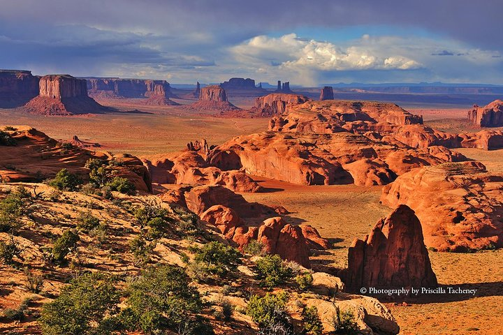 Hunts Mesa Outlook from Campground